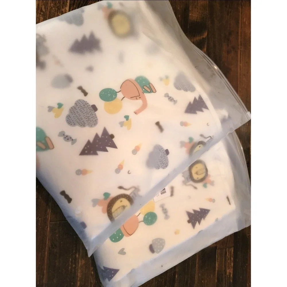 2 Waterproof Baby Pads Organic Cotton Crib Mattress Protector Soft Absorbent New